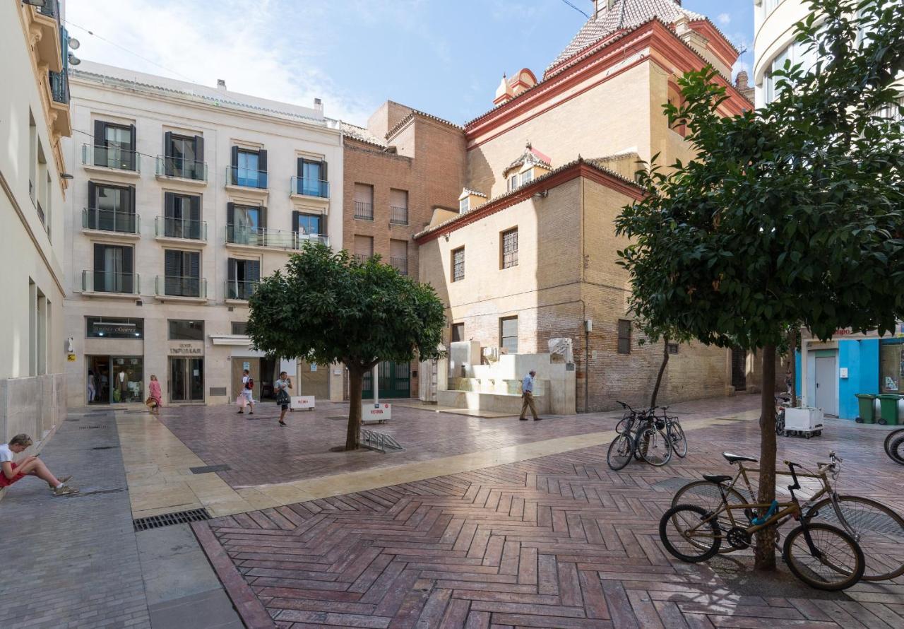 Apartament Marques De Larios Plaza Las Flores Parking Gratis Malaga Zewnętrze zdjęcie